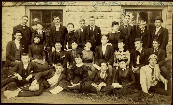 1893 Hanover College Graduating Class Thumbnail