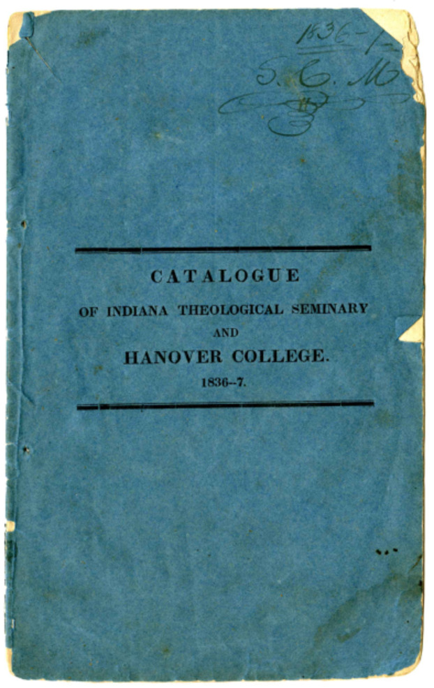 Academic Catalog, 1836-1837 Miniature