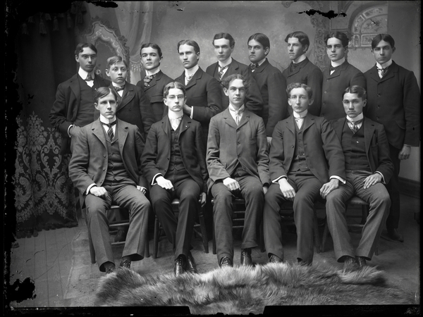 1900 Hanover College Phi Gamma Delta Fraternity miniatura
