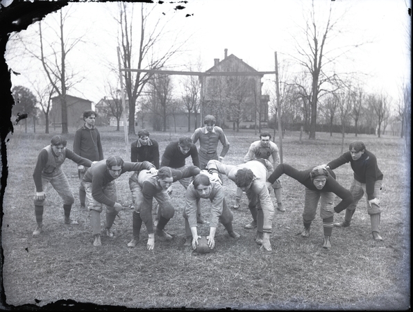 1900 Hanover College Football Team miniatura