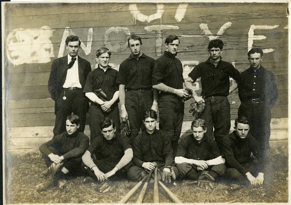 1907 Hanover College Baseball Team miniatura
