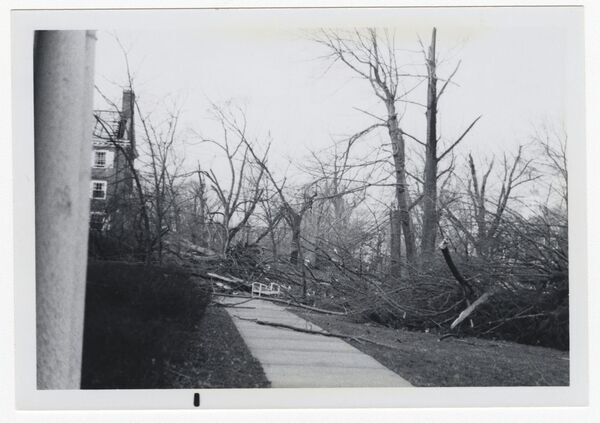 1974 Tornado damage at Hanover College miniatura