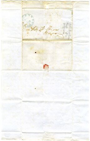 Letter from A. B. McKee to John Finley Crowe, August 28, 1852 Thumbnail